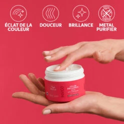 Masque Color Brilliance Cheveux Epais Invigo Wella 500ml -Capillaires Produits Boutique 111.322 2 26326.1693906685