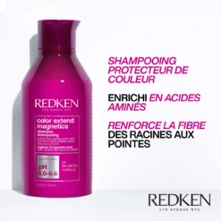 Shampooing Color Extend Magnetics Redken 300ml -Capillaires Produits Boutique 3474636920167 1 69032.1694774373