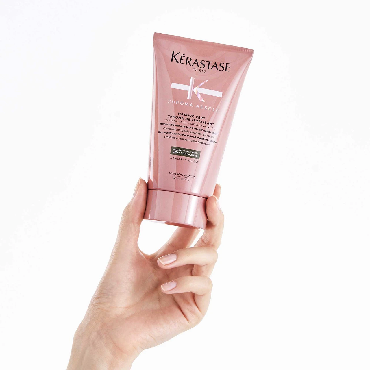 Masque Vert Chroma Neutralisant Kérastase 150ml Masque Vert Chroma Neutralisant Kérastase 150ml -Capillaires Produits Boutique 3474637059095 7 03750.1684847468