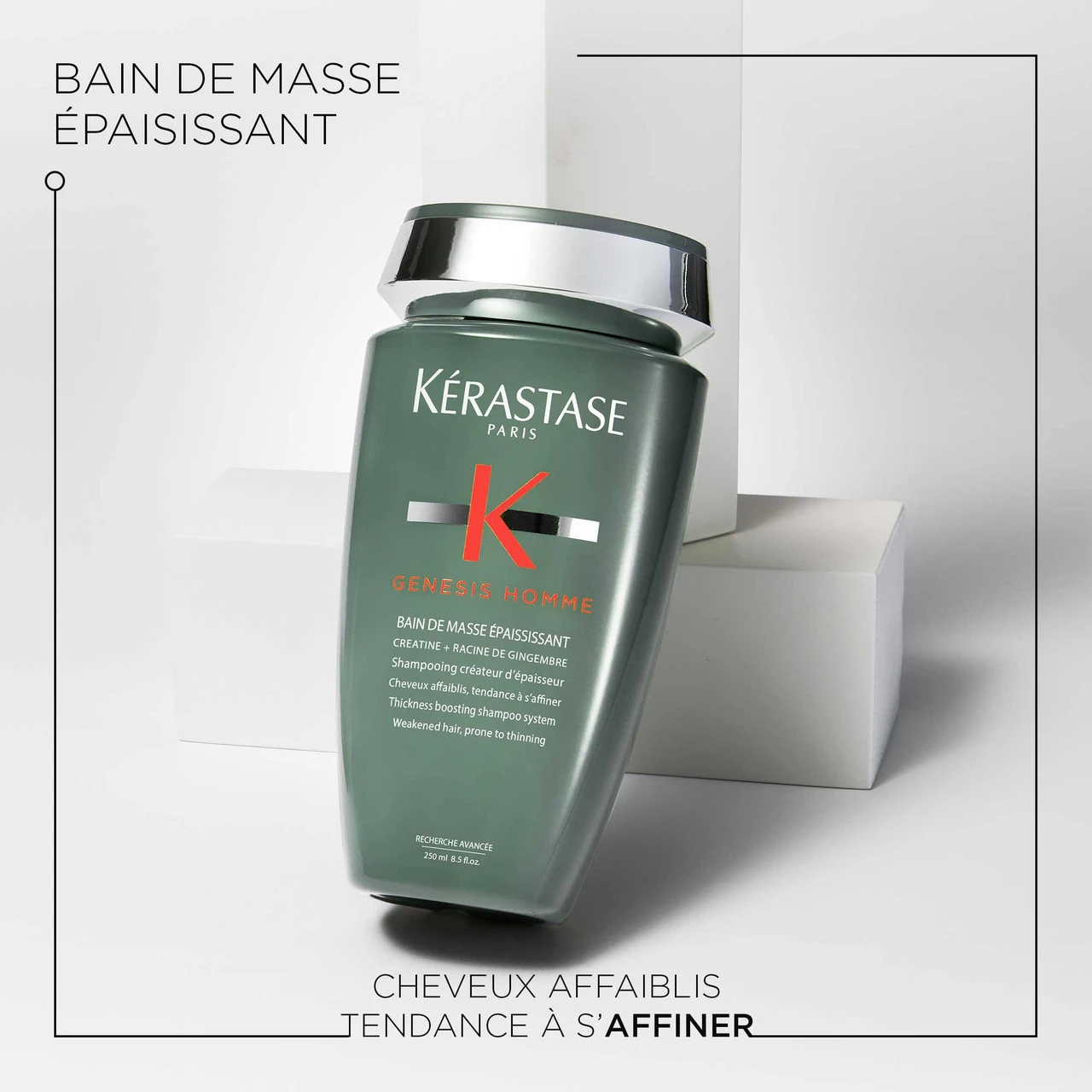 Bain De Masse Épaississant Genesis Homme Kérastase 250ml Bain De Masse Épaississant Genesis Homme Kérastase 250ml -Capillaires Produits Boutique 3474637077518 1 87576.1684847530