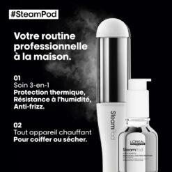 Soin Lissant 3-en-1 Steampod L'Oréal Professionnel 50ml 6 Soin Lissant 3-en-1 Steampod L'Oréal Professionnel 50ml -Capillaires Produits Boutique 3474637153434 1 89201.1694098779
