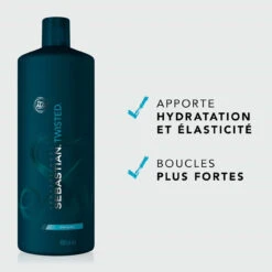 Shampooing Curl Twisted Sebastian 1000ml -Capillaires Produits Boutique 51812 4 04336.1689071341