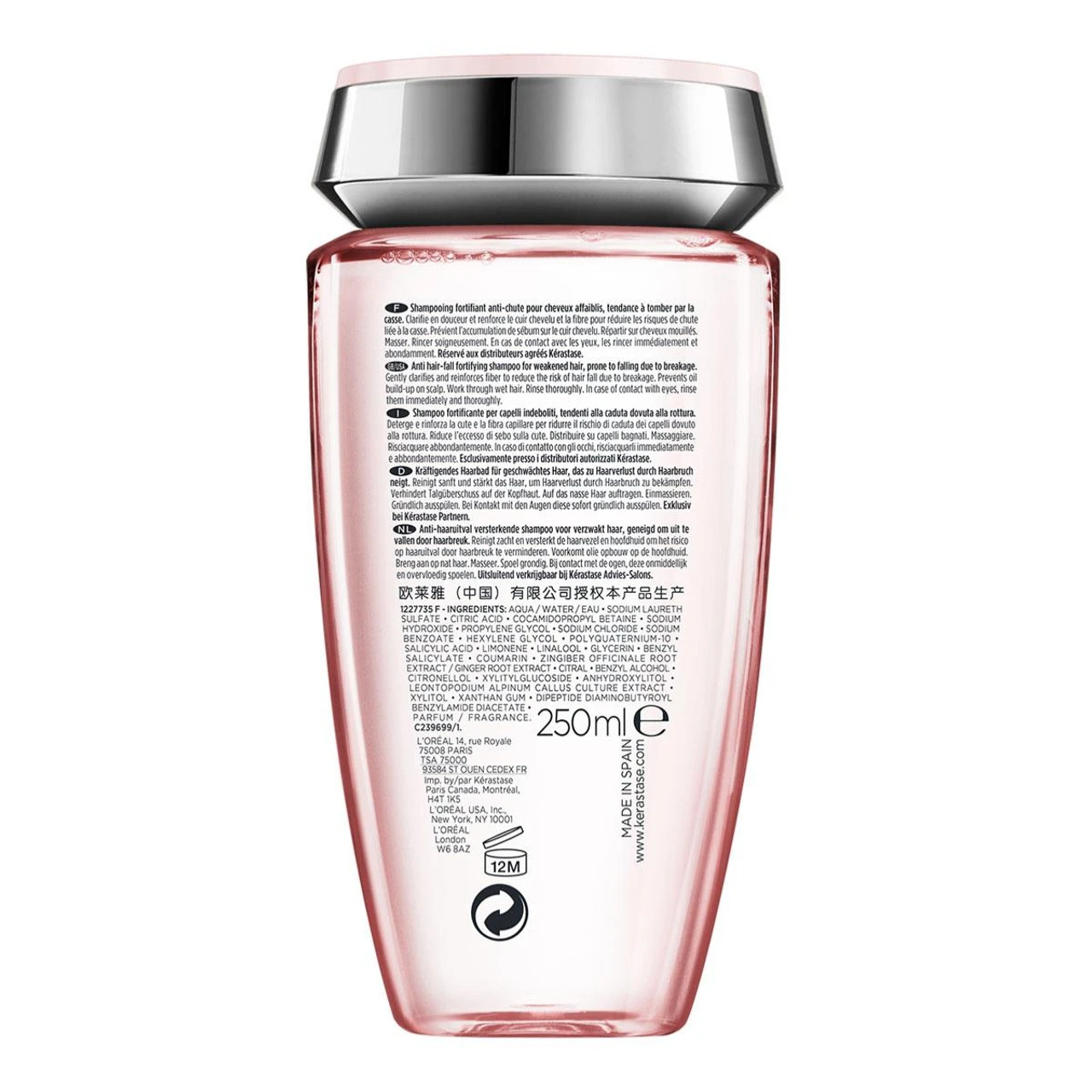 Bain Hydra-Fortifiant Genesis Kérastase 250ml Bain Hydra-Fortifiant Genesis Kérastase 250ml -Capillaires Produits Boutique Bain Hydra Fortifiant Genesis Kerastase 250ml 2 zoom 26073.1684846892