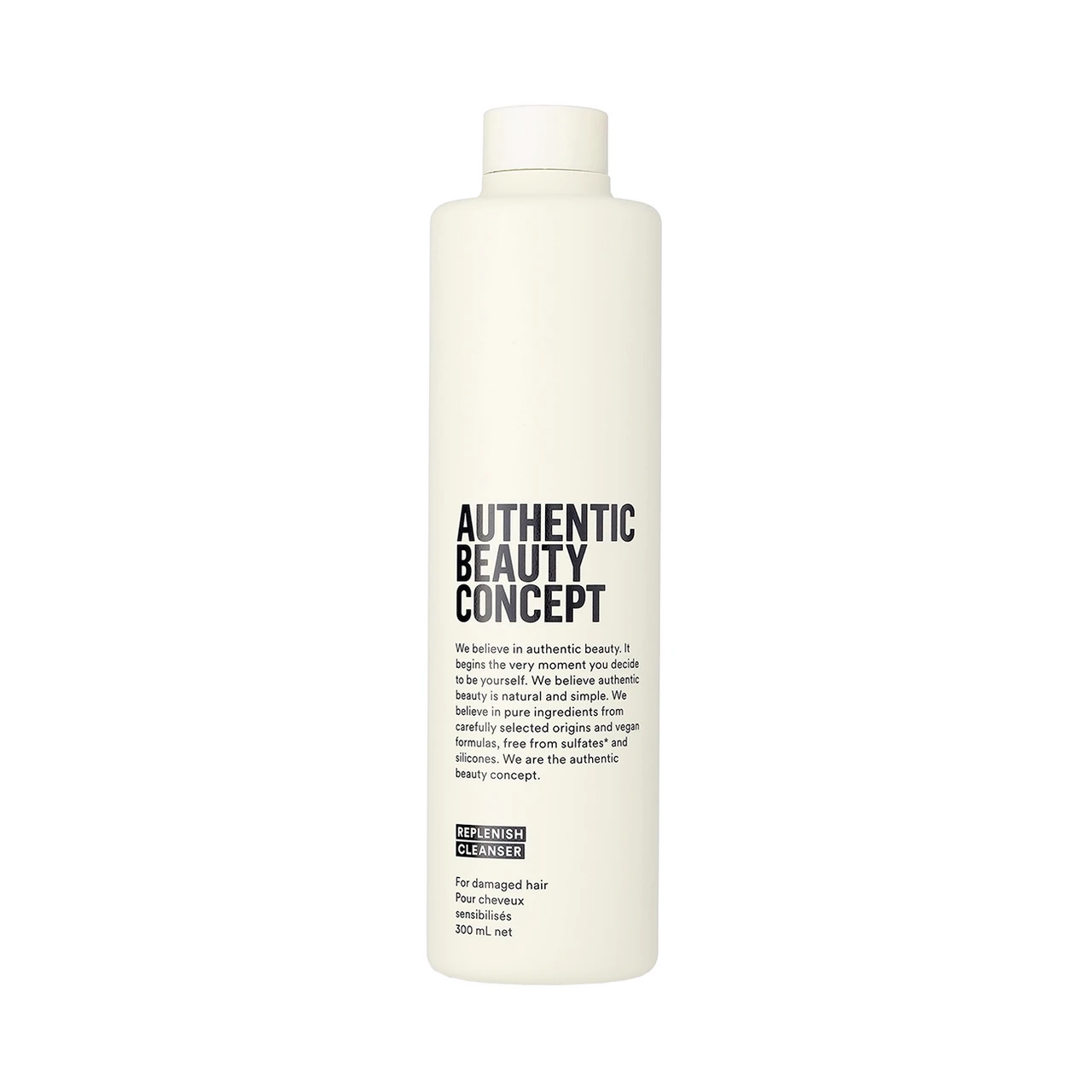 Bain Réparateur Cheveux Sensibilisés Authentic Beauty Concept 300ml Bain Réparateur Cheveux Sensibilisés Authentic Beauty Concept 300ml -Capillaires Produits Boutique