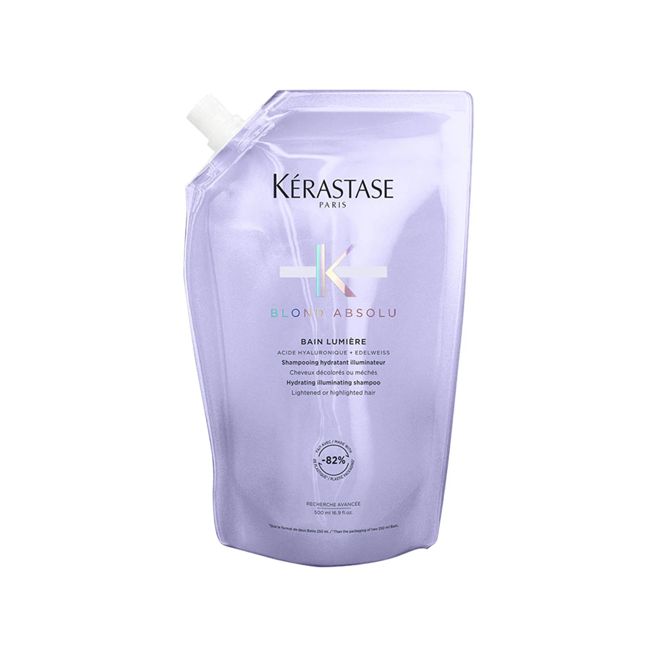 Recharge Bain Lumière Blond Kérastase 500ml Recharge Bain Lumière Blond Kérastase 500ml -Capillaires Produits Boutique Kerastase 0007 kerastase refillable shampoo blond absolu bain lumiere 63248.1684847491