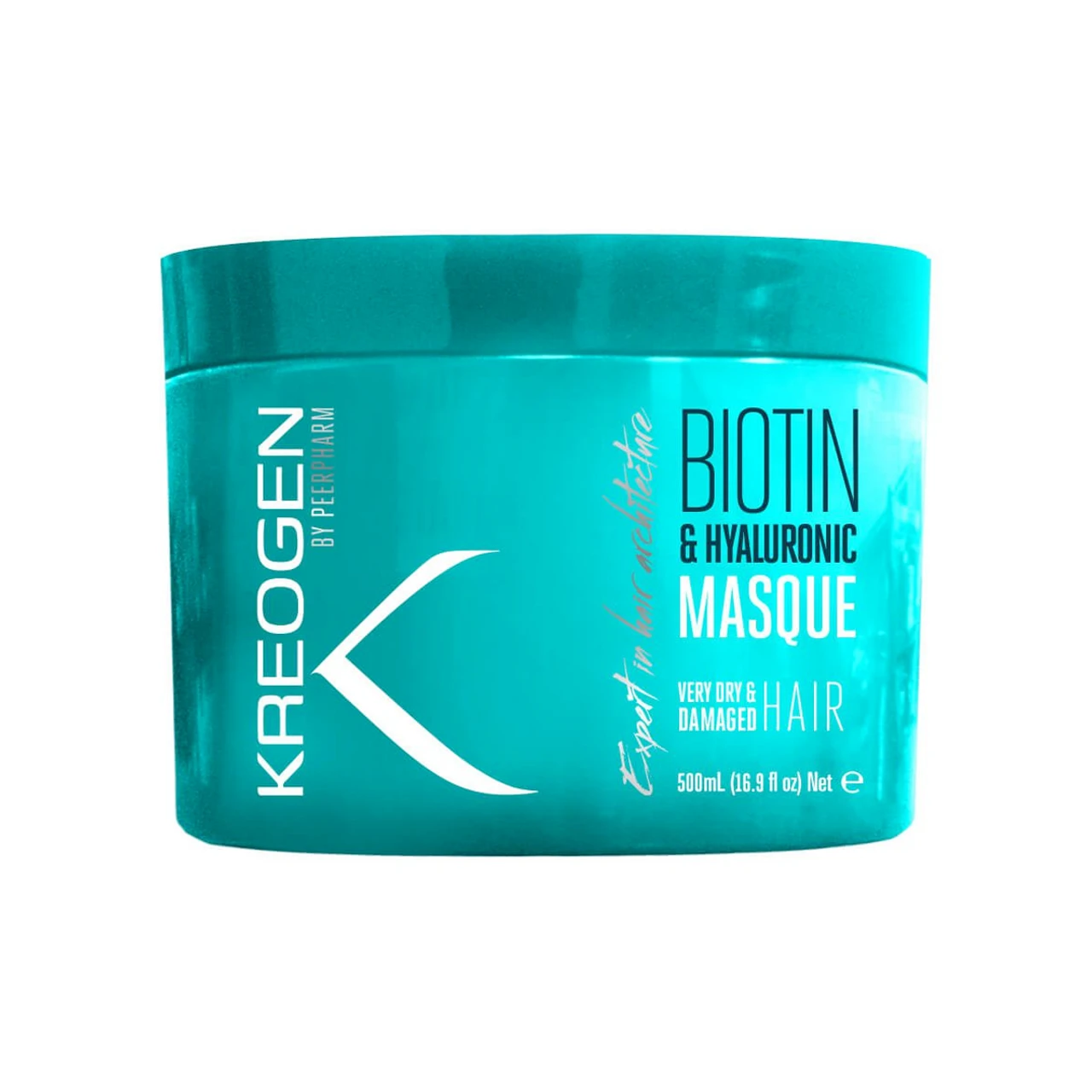 Masque Nourrissant Et Réparateur à La Biotine - Cheveux Très Secs Et Abîmés Kreogen 500ml -Capillaires Produits Boutique Kreogen Masque Nourrissant Et Reparateur