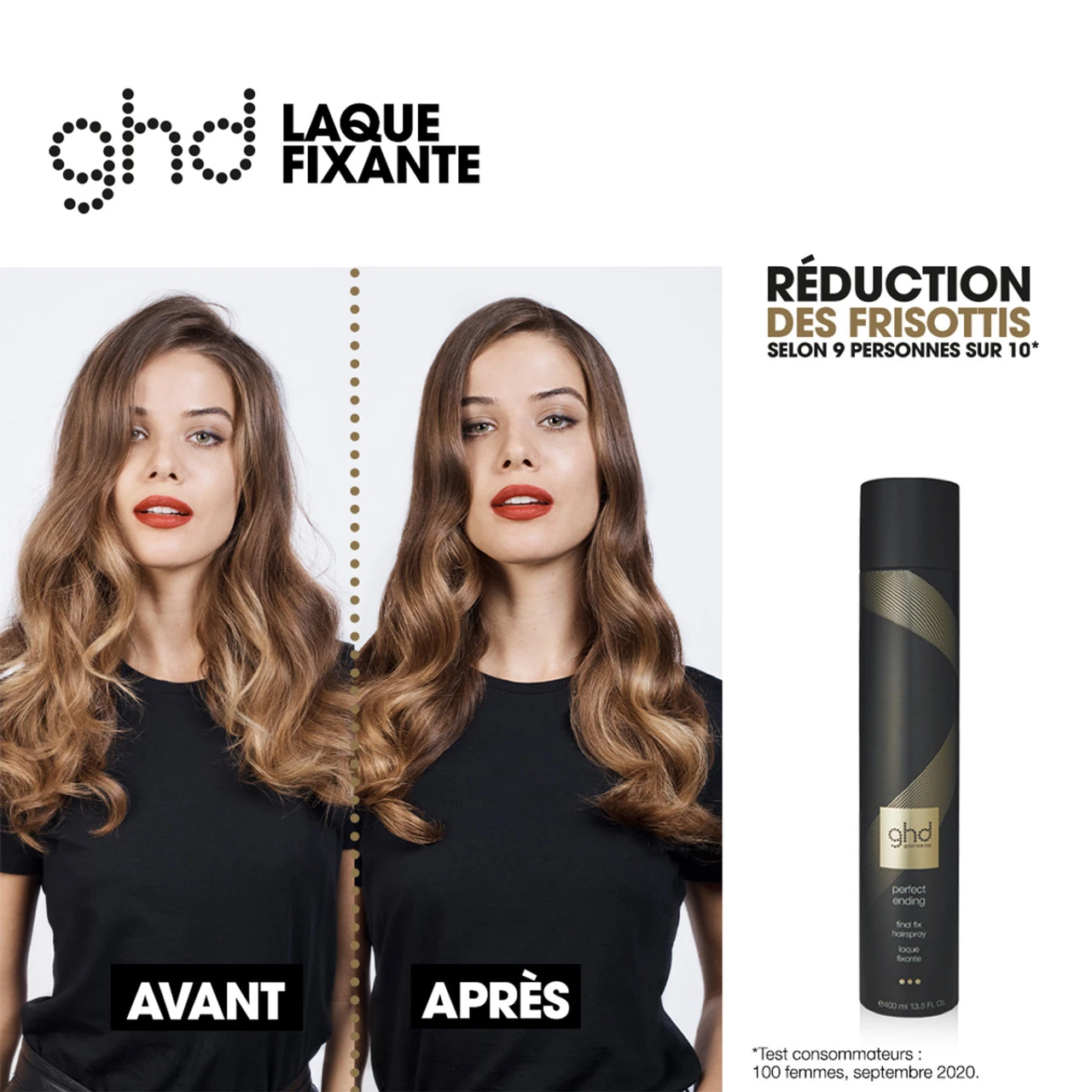 Laque Fixante Perfect Ending GHD 400ml Laque Fixante Perfect Ending GHD 400ml -Capillaires Produits Boutique Laque perfect ending 29171.1684847101