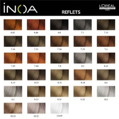 Coloration Inoa Reflets L'Oréal Professionnel -Capillaires Produits Boutique Nuancier INOA REFLET PAGE 2 90621.1684853913