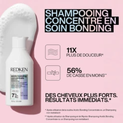 Shampooing Acidic Bonding Concentrate Redken 300ml -Capillaires Produits Boutique Shampooing acidic bondling 300ml redken 72638.1684847145