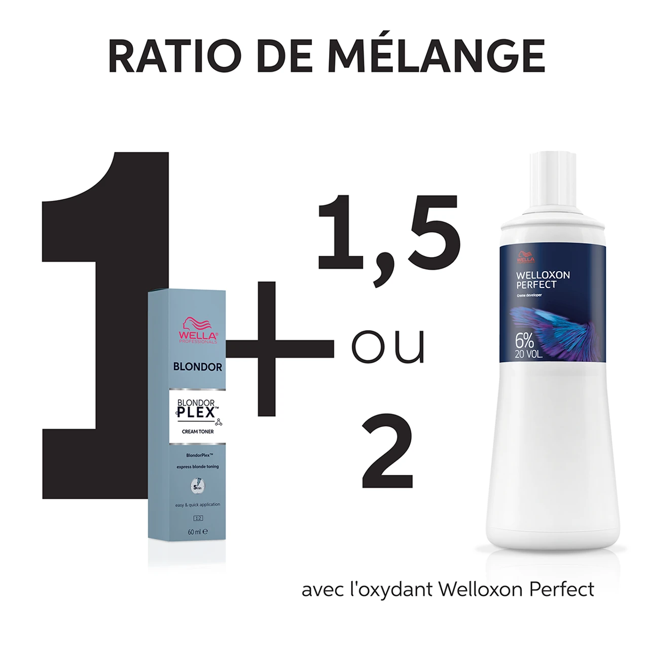 BlondorPlex Crème Tonique 60ml Wella BlondorPlex Crème Tonique 60ml Wella -Capillaires Produits Boutique blondorplex ratio me lange 91862.1684853978