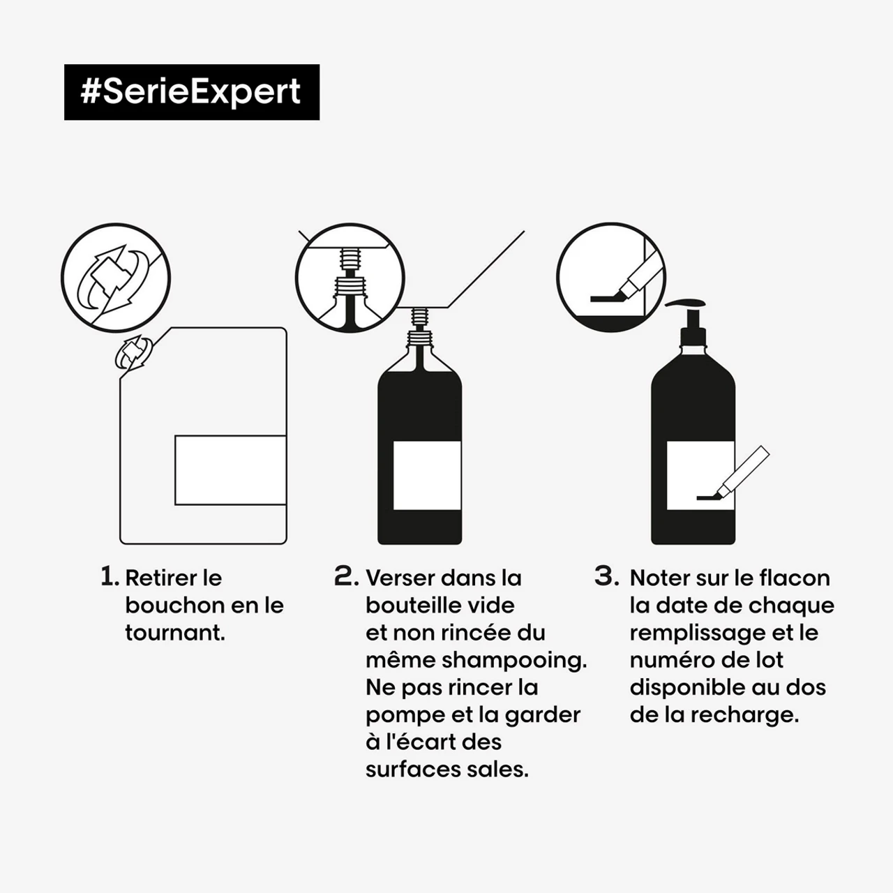 Éco-Recharge Shampooing Pro Longer L'Oréal 1500ml Éco-Recharge Shampooing Pro Longer L'Oréal 1500ml -Capillaires Produits Boutique eco recharge explication 20106.1684847791