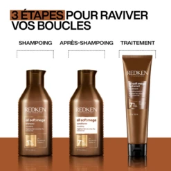 Soin Sans Rinçage Hydratant All Soft Mega Curls Redken 150ml 5 Soin Sans Rinçage Hydratant All Soft Mega Curls Redken 150ml -Capillaires Produits Boutique rdk7 routine 03812.1684847326